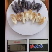 تصویر پک سنگ سیترین و امیتیست(8 سیترین،8 امیتیست) 