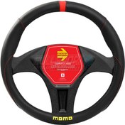 تصویر فرمان اسپرت مومو مدل PU 