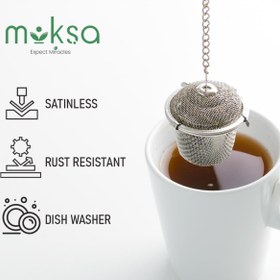 تصویر توپی دم نوش استیل 