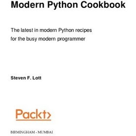 تصویر دانلود کتاب Modern Python Cookbook 2016 کتاب انگلیسی کتاب آشپزی پایتون مدرن 2016