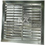 تصویر دمپر فلزی هواکش سایز ۱۰۰ و ۱۴۰ 