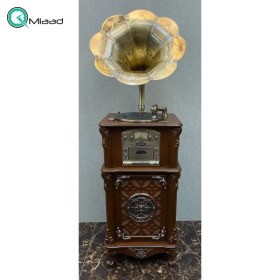 تصویر گرامافون مبله آنتیک فول مدل ۲۵۲۰ Gramophone antique 2520 full