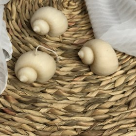 تصویر شمع مدل گیفت حلزون 