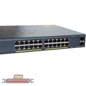 تصویر سوئیچ سیسکو مدل WS-C2960X-24TS-L استوک Cisco WS-C2960X-24TS-L 24Port Switch Stock