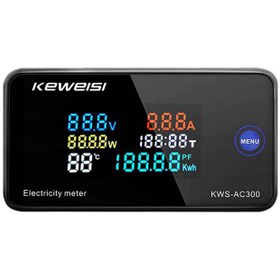 تصویر مولتی متر دیجیتال KEWEISI مدل AC300 متناوب 300V AC چین 