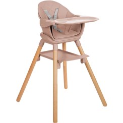 تصویر صندلی غذای کودکان کیکابو طرح Woody in-1 High Chair & Children's Chair 'Style Up Wood' Including Seat Padding code : 3182