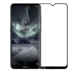 تصویر گلس فول تمام چسب Nokia 6.2 Full Cover Glass For Nokia 6.2