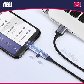 تصویر مبدل OTG Micro-USB به USB-C یوگرین مدل US282 کد 50590 