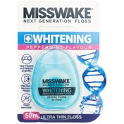 تصویر نخ دندان میسویک، مدل سفید کننده Whitening | Misswake Whitening Dental Floss ا Misswake Whitening Dental Floss Misswake Whitening Dental Floss