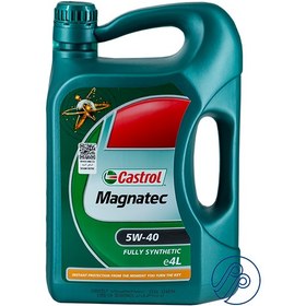 تصویر روغن موتور CASTROL MAGNATEC API SN SAE 5W40 4L 