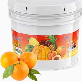 تصویر پودر ژله پرتقال سطلی فرمند - 3 کیلوگرم Farmand Orange Jelly Powder 100 gr