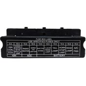 تصویر جعبه فیوز خودرو مدل 4in12 مناسب برای نیسان وانت 