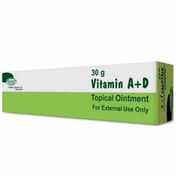 تصویر پماد موضعی ویتامین آ + د تولیددارو 30 گرم Darou Pakhsh Vitamin A+D Topical ointment 30 gr 