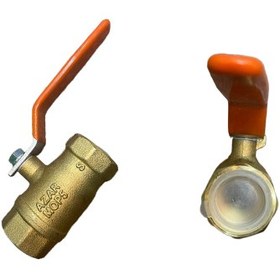 تصویر شیر گازی آذر 3/4 اینچ 