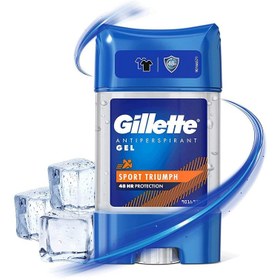 تصویر مام استیک ژله ای ژیلت (Gillette) مدل Sport Triumph حجم 75 میلی لیتر ضد تعریق و خوشبو کننده (Gillette) مدل Sport Triumph آقایان 75 میلی لیتر ژیلت