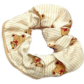 تصویر کش مو کره ای طرح خرس 