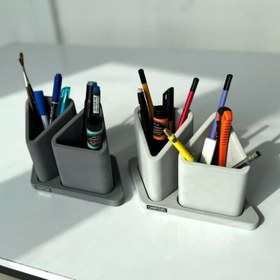 تصویر جامدادی مثلثی بتنی 