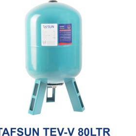 تصویر منبع تحت فشار 80 لیتری تفسان مدل TEV-V80 (درجه‌دار) 