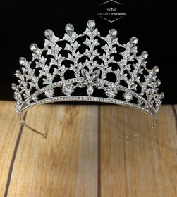 تصویر تاج عروس کد986 Bridal Tiara Code 986