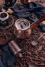 تصویر قهوه ترک دارک 