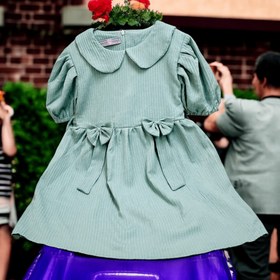 تصویر پیراهن دخترانه غزال 