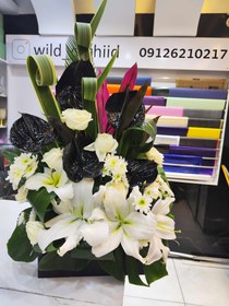 تصویر باکس گل طبیعی bax