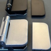 تصویر لولا پارتیشن شیشع سکوریت کاور لب گرد - مشکی 