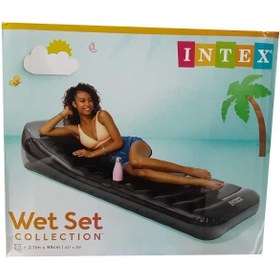 تصویر تشک بادی روی آب استخر بزرگسال اینتکس intex 58723 intex 58723