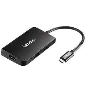 تصویر هاب تایپ‌سی با 5 پورت لنوو Lenovo 5 in 1 Type C HUB Adapter S705 