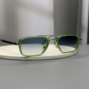 تصویر عینک آفتابی میباخ با فریم کائوچو و فلز و لنز پلی‌کربنات UV400 | Maybach Luxury 