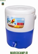 تصویر کلمن ۲۲ لیتری ترموس درب بادی 