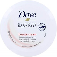 تصویر کرم مرطوب کننده و تغذیه کننده بدن داو Dove مدل Beauty حجم 250 میل 