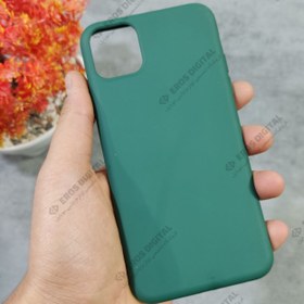 تصویر قاب گوشی iPhone 11 Pro Max طرح سیلیکون Fashion Color - سبز 