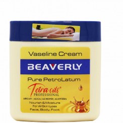 تصویر کرم وازلین بیورلی اصل250گرم Original Beverly Vaseline cream 250 grams