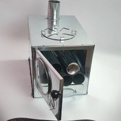 تصویر بخاری هیزمی مدل دماوند گالوانیزه Wood stove