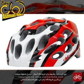 تصویر کلاه دوچرخه سواری HADN مدل S12 قرمز سایز 58 الی 64 سانتی متر HADN Bicycle Helmet S12 Size 58-64 CM 