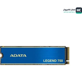 تصویر اس اس دی 500 گیگابایت ای دیتا مدل LEGEND 750 NVMe M.2 2280 ADATA LEGEND 750 NVMe M.2 2280 500GB Internal SSD