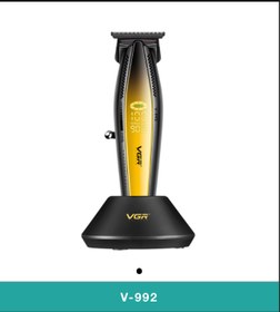 تصویر ماشین اصلاح وی جی آر مدل V-992 با تیغه سرامیک و ضد آب 