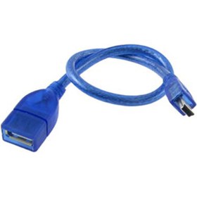 تصویر Mini USB to USB 30cm 