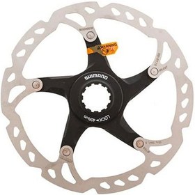 تصویر روتور صفحه دیسک ترمز دوچرخه شیمانو مدل اس ام آرتی 79 ایکس تی سنترلاک Shimano Disc Rotor XT Center Lock SM-RT79 