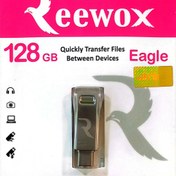 تصویر فلش مموری OTG REEWOX مدل Eagle با ظرفیت 128 گیگابایت – انتقال سریع اطلاعات ا فلاح نت 