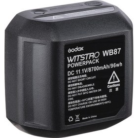 تصویر باتری گودکس Godox WB-87 Battery for AD600-Series Flash Heads Godox WB-87 Battery for AD600-Series Flash Heads