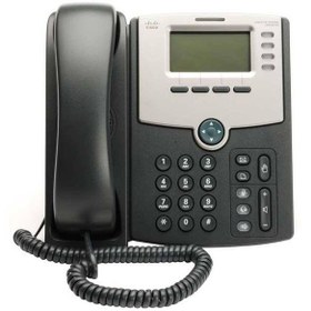 تصویر تلفن تحت شبکه سیسکو مدل SPA ۵۰۴ Cisco SPA 504 Corded IP Phone