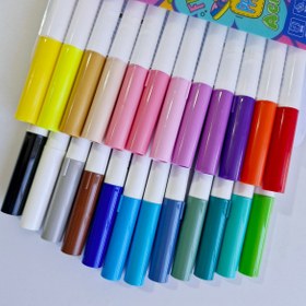 تصویر ماژیک اکریلیک ۲۴ رنگ 