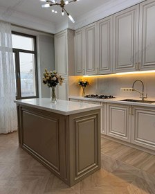 تصویر کابینت نئوکلاسیک آریو کابین 