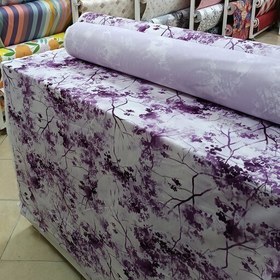 تصویر پارچه ملحفه ای کتان نخ برند آمارا طرح کریستال عرض 2.60 دارای 3 سال ضمانت رنگ (به شرط) پرز دهی ندارد بافت مستحکم 