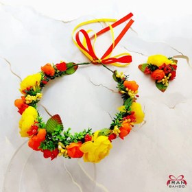 تصویر تاج ‌گل پاییزی 