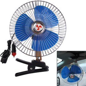 تصویر پنکه خودرویی سایز 21 سانتییمتری Demiawaking 8 Inch 12V Movable Carrier Car Oscillating Cooler Self Cooler Fan