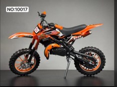 تصویر موتور مینی کراس بنزینی ۵۰ سی سی استارتی 