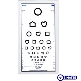 تصویر چارت دید LED-VCB-18 3M LEE 